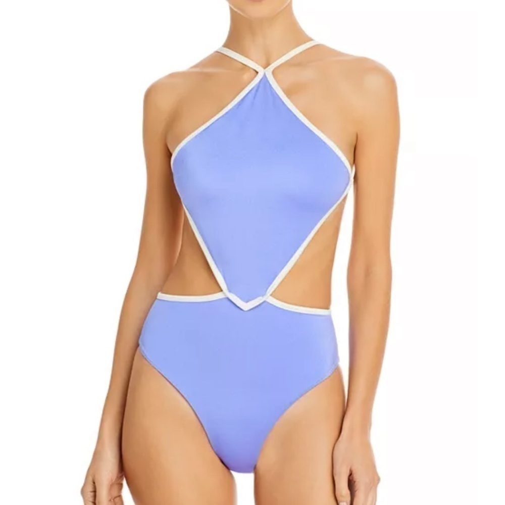 BAOBAB Kira One-Piece Swimsuit In Berry
